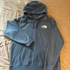 Blue North face hoodie